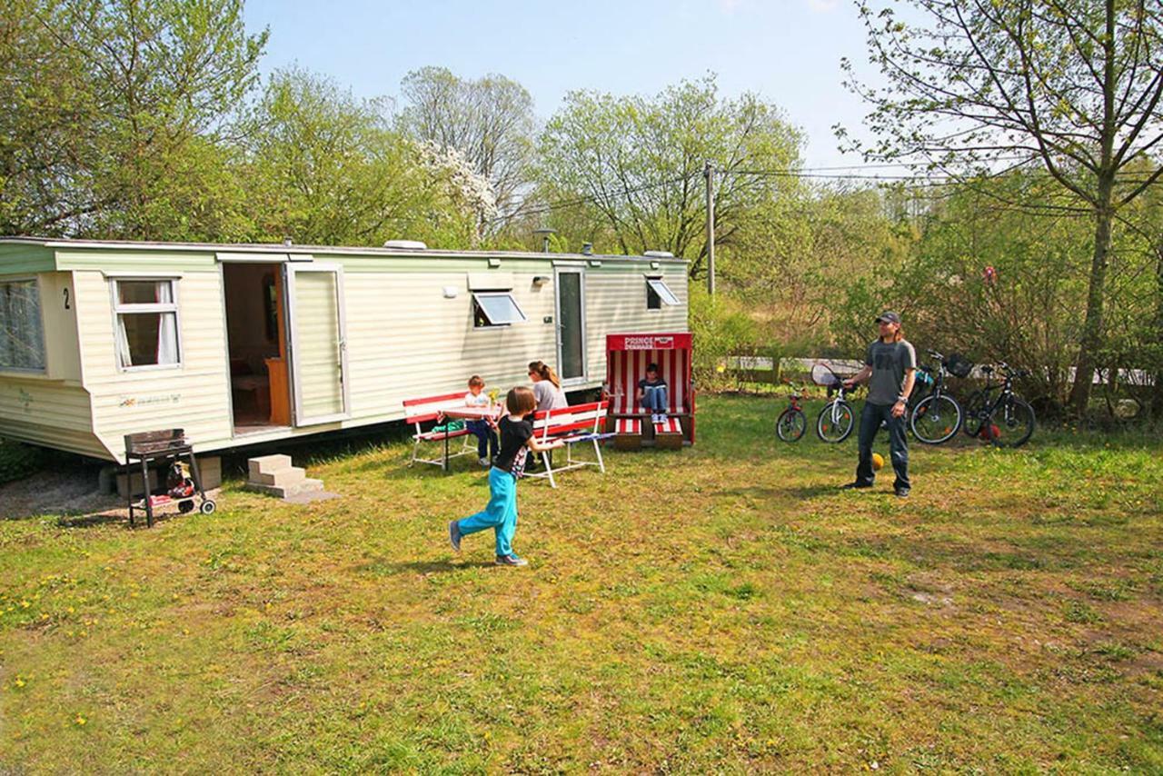 Mobilhome Markgrafenheide Fuer Familie Und Monteure Dış mekan fotoğraf